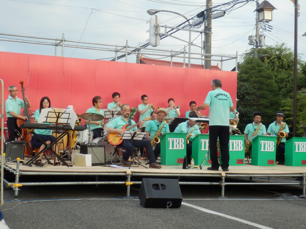 TOYOSAKA Big Band＠第14回豊栄商店街まつり20140726